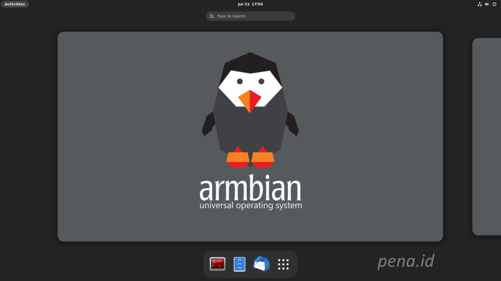 Armbian Desktop Orange Pi 5